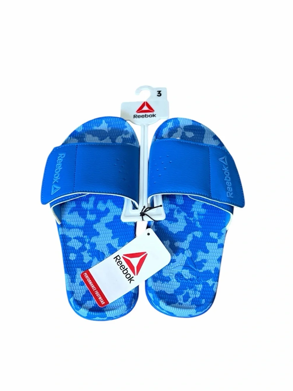 Reebok | Kids Blue slide-ons